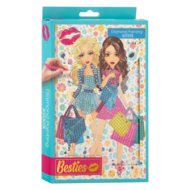 BESTIES märkmik teemantmaalinguga, assortii, 140008