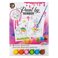 MOXY joonistamiskomplekt numbrite järgi, assortii, 150057