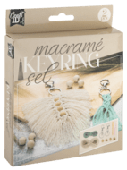 CRAFT ID loov makramee komplekt – võtmehoidjad, CR1728/GE