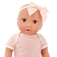 LULLABABY beebinukk üheosalise kleidi ja mähkmega, LBY7304Z