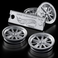 HOT WHEELS Mattel Brick Shop Corvette Grand Sport, JGR31