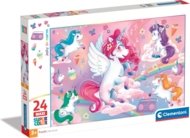 CLEMENTONI pusle Maxi Noli Jolly Unicorns, 24 tk., 28525