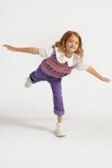 COCCODRILLO sweater ACADEMY GIRL KIDS, multicoloured, ZC4172801AGK-022-092, 92 cm