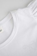 COCCODRILLO short sleeved t-shirt, white, XCX143201EJG-001-140, 140 size