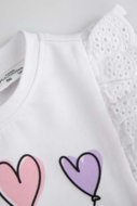 COCCODRILLO t-särgid HAPPY PUPPY GIRL NEWBORN, valge, ZC5143102HGN-001-086, 86 cm