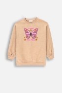 COCCODRILLO sweatshirt MYSTIC NATURE GIRL KIDS, beige, ZC4144101MGK-002-122, 122 cm