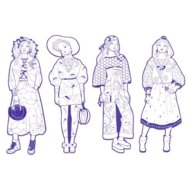 DJECO värvimiskomplekt Les demoiselles – Zaho & friends, DJ09546