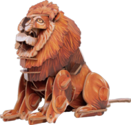 MAKEBUG 3D paberist pusle Lion, MB-D-0017