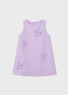 MAYORAL varrukateta kleit, mauve, 3.922-95, 140 cm