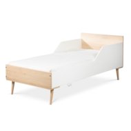 LITTLE SKY by KLUPŚ lastetuba SOFIE, 180x80 CM., Beech/White