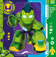 RAVENSBURGER laste pusle Iron Man & Friends, 3x49 tk, 12004192