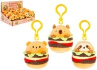 MOCHI POP plüüsist ripats Kawaii Burger, 10 cm, assortii, 456393