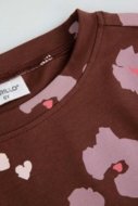 COCCODRILLO t-särgid CRAFT PUNK GIRL KIDS, pruun, ZC5143103CGK-018-122, 122 cm