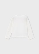 MAYORAL pikkade varrukatega t-särk, natural, 3.019-12, 98  cm