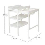 ROBA vann ja mähkimislaud, White, 212063WEV230