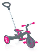 GLOBBER kolmerattaline jalgratas Explorer Trike Foldable 4 In 1, punane, 732-102