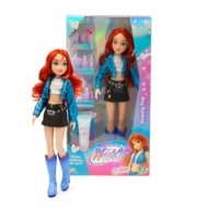 WINX nukk sädelevate meigitarvikutega, assortii., WNX75