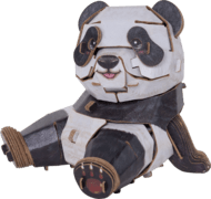 MAKEBUG 3D paberist pusle panda, MB-D-0041