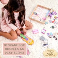 STORY MAGIC loovkomplekt Puidust riietatav nukk, 201243