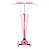 GLOBBER tõukeratas Primo Plus Glow Lights, korallroosa, 443-110