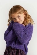 COCCODRILLO cardigan ACADEMY GIRL KIDS, lilla, ZC4172201AGK-016-122, 122 cm