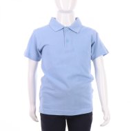 MAMAJUM lühikeste varrukatega polo särk 10-000005, helesinine, 158/164 cm
