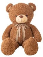 LLOPIS Plüüsist mänguasi kaisukaru 110cm assortii., 10758