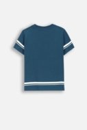 COCCODRILLO short sleeved t-shirt ACADEMY BOY KIDS, sinised, ZC4143202ABK-014-098, 98 cm
