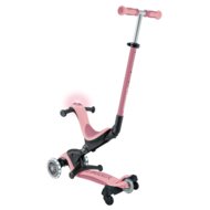 GLOBBER tõukeratas Go Up Deluxe Lights 360°, pastellroosa, 699-310