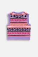 COCCODRILLO sweater ACADEMY GIRL KIDS, multicoloured, ZC4172801AGK-022-092, 92 cm