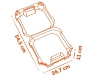 SMOBY BLACK & DECKER meistrite tööriistakomplekt, 7600360938