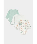 MOTHERCARE pikkade varrukatega bodi 3 tk., FC175