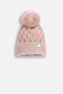 COCCODRILLO müts ACCESSORIES WINTER GIRL, roosa, cm