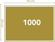 CLEMENTONI MARVEL pusle Impossible, 1000 tk., 39709