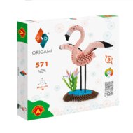 ORIGAMI 3D komplekt Flamingo, 2572