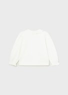 MAYORAL pikkade varrukatega t-särk 4A, natural/blue, 2006-69