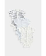 MOTHERCARE lühikeste varrukatega bodi, 3 tk., CB277