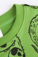 COCCODRILLO sweatshirt GRUNGE SWAMP BOY KIDS, roheline, ZC4132101GBK-011-122, 122 cm