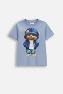 COCCODRILLO lühikeste varrukatega t-särk, sinised, WC6143213VBA-014-104, 104 cm