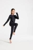 COCCODRILLO leggings EVERYDAY GIRL A, mustad, ZC4122109VGA-021-164, 164 cm