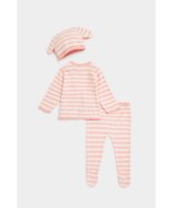 MOTHERCARE pikkade varrukatega t-särk, püksid + müts, CB620