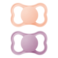 MAM silikoonist lutid AIR, 6-16 k., 2 tk., Pink, 295117