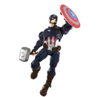 Blokees transformaator  Marvel Heros - Champion Class Captain America, 81115