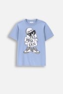 COCCODRILLO t-shirt EVERYDAY BOY A, sinised, ZC4143208VBA-014-152, 152 cm
