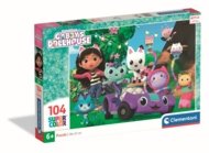 CLEMENTONI LAPSED PUZZLE Gabby's Dollhouse 2025 - 2, 104 tk,, 25034