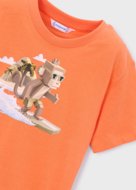 MAYORAL lühikeste varrukatega t-särk, orange, 3.077-84, 98  cm