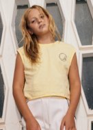 MAYORAL varrukateta t-särk, vanilla, 6.014-93, 128  cm