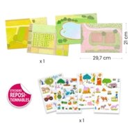 DJECO loovuskomplekt Lift-up Stickers – Talu, DJ00045