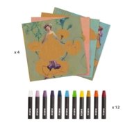 DJECO kriitidega joonistamise komplekt The Ballerina Inspired by Edgar Degas, DJ09381