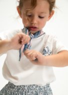 MAYORAL lühikeste varrukatega t-särk, sky bone, 3.009-89, 98  cm